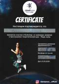 Сертификат Копеина Jumpman №1